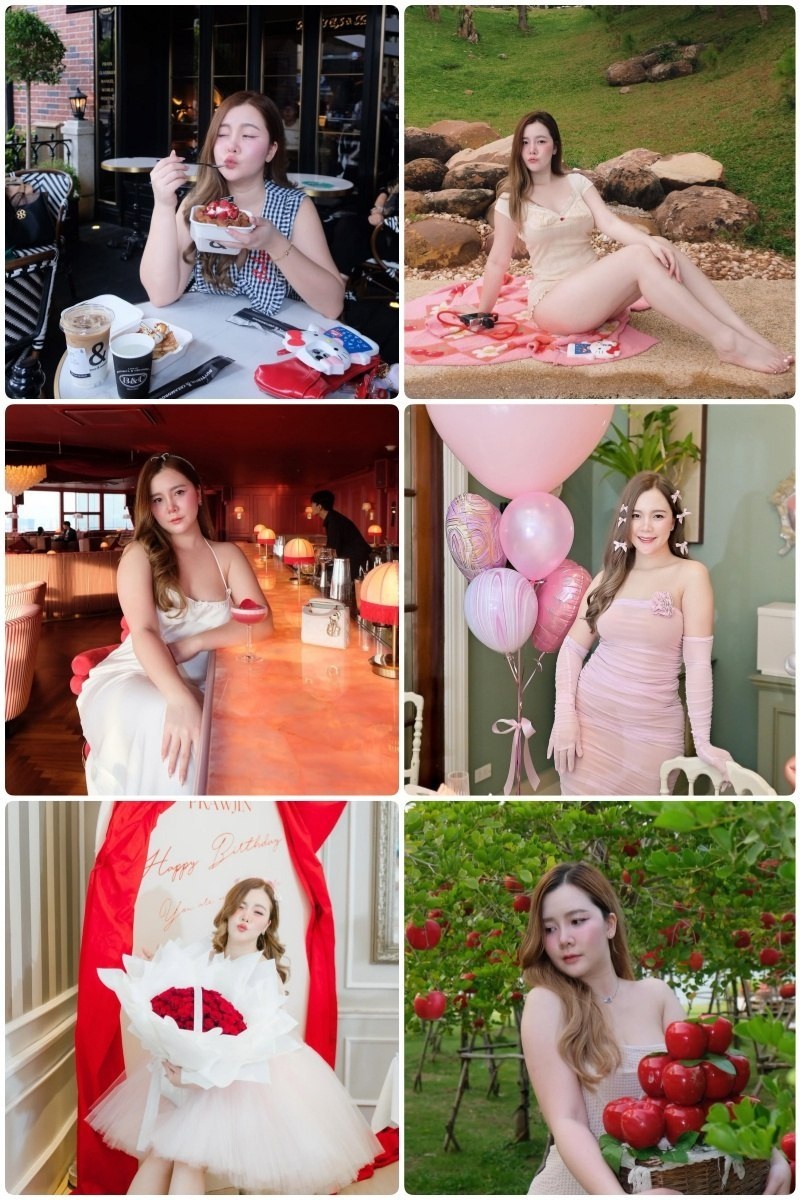 VX549 图片5295张 视频427个 泰国 气质美女 生活场景丰富 自拍多 旅游 美景 美食 时尚会穿搭 闺蜜照 车照 生日照 情侣照 宝妈 带娃照 比基尼 性感照 结婚照 粉丝3000+  曝